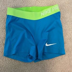 Nike pro shorts